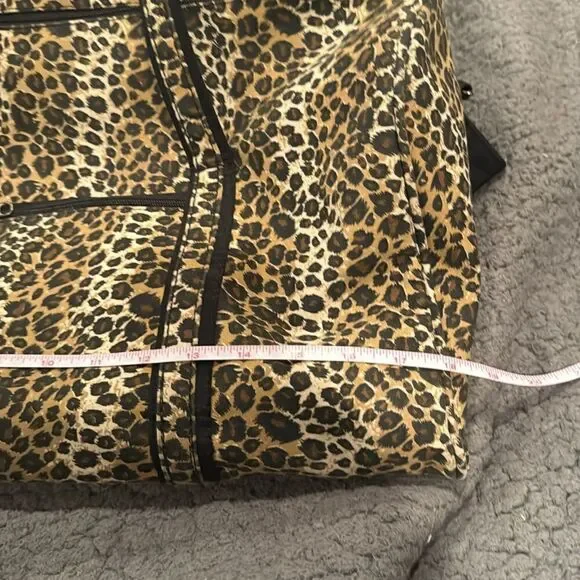 Alfagear Leopard Print Tote Bag Weekender Travel Bag Dufffle - Picture 7 of 8